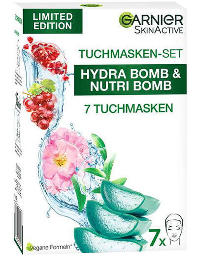 Garnier Tuchmasken-Set Produktabbildung